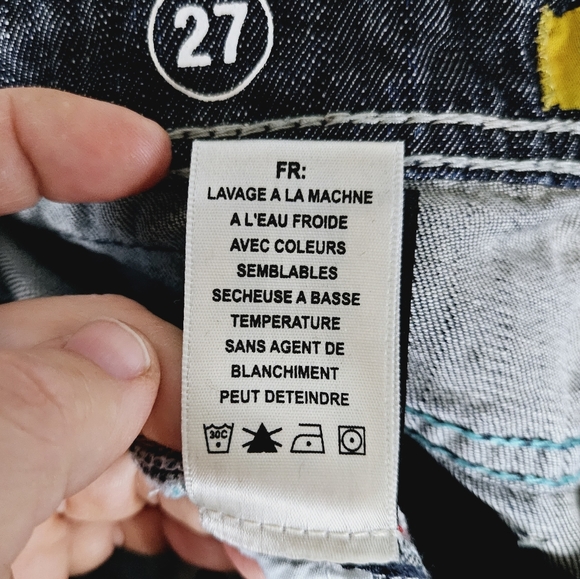 MEK | Mulholland straight leg embellished pocket jeans - Picture 10 of 12